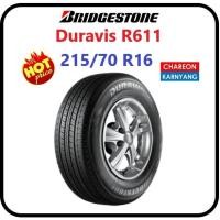ราคา ยาง 215/70R16 Bridgestone Duravis R611 ปี25 จำนวน *1เส้น* (43854098390)