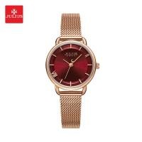 ราคา Julius นาฬิกาข้อมือผู้หญิง JA-1268 สายสแตนเลส หน้าปัดกลม แบรนด์เกาหลี แฟชั่นฮิตของแท้ (3262618883)