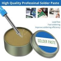 ราคา 100g Professional เชื่อม Flux Rosin การบัดกรี Flux ตะกั่วฟรีบัดกรี Flux วางสําหรับชิป PCB เมนบอร์ดบัดกรี Flux วาง (27321134411)