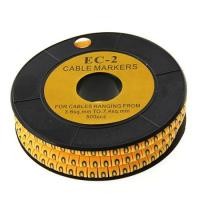 ราคา ตัวเลขสำหรับใช้ระบุสายเคเบิ้ล Cable Marker No.0 - Yellow (260757518)