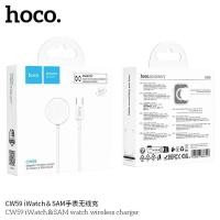 ราคา SY แท่นชาร์จไร้สาย HOCO CW59 แท่นชาร์จไร้สาย wireless charger สำหรับนาฬิกา ระบบแม่เหล็ก Qi จ่ายไฟ 2.5W (27235810682)
