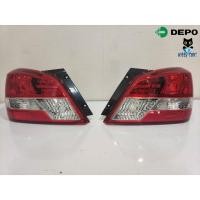 ราคา Depo ไฟท้าย Mitsubishi ATTRAGE ปี 2017-2021 รุ่นหลอดธรรมดา มิตซูบิชิ แอททราจ โคมไฟท้าย ไฟท้ายแอททราจ (26612574993)