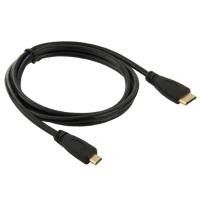 ราคา ใหม่ 1 เมตร Mini HDMI Male to Micro HDMI Male Adapter Cable (52753774106)