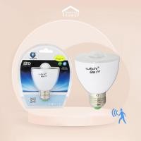 ราคา หลอดไฟ led 5w ชนิดพิเศษ มีเซ็นเซอร์ (Motion Sensor) สามารถเปิด- ปิด อัตโนมัติได้ ไฟจับเซ็นเซอร์ (6973086608)