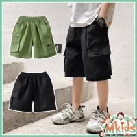 ราคา [MKIDS Fashion] กางเกงขาสั้นสำหรับเด็ก 3-10Y เวอร์ชั่นเกาหลีสบายกางเกงลำลองสำหรับเด็กผู้ชาย (25020582573)