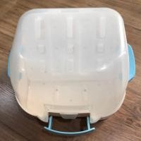 ราคา กล่องนึ่งขวดนม ในไมโครเวฟ ริเชล Richell (4519804144)