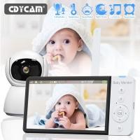 ราคา 5.0 นิ้วหน้าจอ IPS Baby Monitor พร้อมกล้อง 720P HD วิดีโอไร้สาย Nanny Security Night Vision อุณหภูมิ Sleep Remote 2 ทิศทางเสียง (24141914254)
