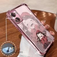 ราคา สําหรับoppo A57 4G 2022 A57 5G 2022 A77 A77sสี่มุมAnti drop Electroplatedเคสโทรศัพท์ความงามสาวน่ารักDoodlingปากออกแบบใหม่รูปแบบTPU soft case (24490433446)