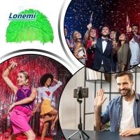 ราคา LONEMI ผ้าคลุมหัวผมยาว,ยางนุ่มตกแต่งงานปาร์ตี้ที่มีสีสันหัว,นุ่มตลกแบบพกพาแปลกหนามหมวกบอล (40277974046)