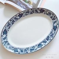 ราคา จาน ลาย Blue Grape แบรนด์ : Double Phoenix Nikko (25601033235)
