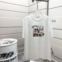 ราคา เสื้อยืดแขนสั้นมีลายพิมพ์ Dior สำหรับผู้ชายและผู้หญิง เสื้อลำลองสำหรับเดินทาง ออกแบบมาให้สวมใส่ง่าย (54704702313)