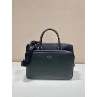 ราคา แฟชั่นประณีตอารมณ์พิเศษ!Prada Prada Mens Briefcase, Shoulder Crossbody Handbag! (53555078063)