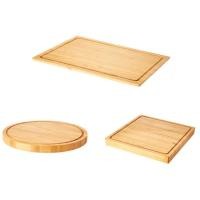 ราคา OLEBY Chopping board, set of 3, bamboo (อูเลบี เขียง ชุด 3 ชิ้น, ไม้ไผ่) (56904086683)