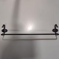 ราคา IKEA แท้ค่ะ ขายถูกมากๆ ราว ราวแขวนผ้าเช็ดตัว ขนาด 46 ซม. สีดำ อิเกีย SVARTSJÖN (1423475357)