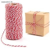 ราคา # Sale # 100M/Rolton Bakers Twine String Cotton Cords Rope For Home Decor Handmade Christmas Gift Packing Craft DIY Wrapping Gift. (26770468251)