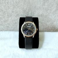 ราคา นาฬิกา Emporio Armani AR2066 หนัาปัดสีดำขอบสีทองทรงกลม สายหนังสีดำ (42911131319)