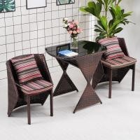 ราคา ผสมระเบียงคลับสามชิ้นชุดครัวเรือนพนักพิงเก้าอี้ สังเกต กลางแจ้งอ้อมกอดโต๊ะเก้าอี้โต๊ะเก้าอี้โต๊ะเก้าอี้หวายโต๊ะเก้าอี้ 0ข0เจ (46951657822)