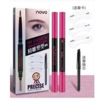 ราคา NOVO Eyebrow พร้อมบล็อกเขียนคิ้ว (869403954)