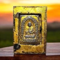 ราคา บล็อคพระสมเด็จโตเนื้อผงลงรักปิดทอง,พระสมเด็จ (28506418094)