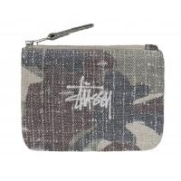 ราคา Stussy Needle Punch Coin Pouch (CAMO) (27079046791)