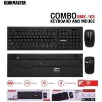 ราคา GEARMASTER KEYBOARD+MOUSE GMK-103 10m Wireless (11314197602)