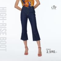 ราคา GSP - Young Denim jeans กางเกงยีนส์ เอวสูง ขาม้า สีกรม P9XINV (23725269926)