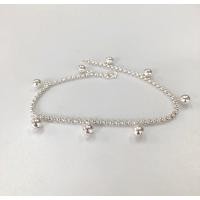 ราคา สร้อยข้อเท้ากระพรวนเงินแท้925 เครื่องประดับเงินแท้ สร้อยเงินแท้ (22219477006)