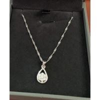 ราคา สร้อยคอทองคำขาว18k พร้อมจี้เพชรแท้เบลเยี่ยม (14912429009)