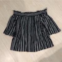 ราคา เสื้อเปิดไหล่ h&m (มือสอง) (2195029023)