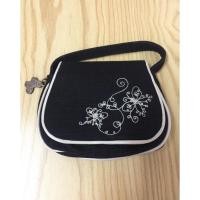 ราคา ⏰ ⏰ กระเป๋าหิ้วใบเล็กใส่สตางค์/เหรียญ/คสอ แบรนด์ ANNA SUI (16618512312)