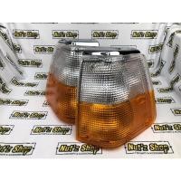 ราคา ไฟมุมหน้า VOLVO 240 260 ไฟหรี่ ไฟเลี้ยว ไฟมุม ไฟมุมเดิม ของใหม่ สีขาวส้ม (21061002573)