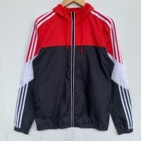ราคา เสื้อผ้าร่มมือสองของเเท้ Adidas Neo เเดงดำ Size M ชาย (43906426950)