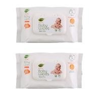 ราคา (1แถม1 ในแพ็คเดียวกัน) Fresh Sensitive Baby Wipes ทิชชูเปียก 80 แผ่น (11290034799)