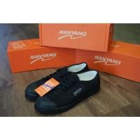 ราคา SIZE30-48 Nanguang รองเท้านักเรียนกีฬา ผ้าใบตรานันยางสีดำ (649148869)