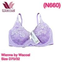 ราคา Wienna By Wacoal เสื้อในวาโก้ มีโครง ชุดชั้นใน Size D70/32D (24285655597)