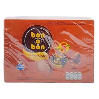 ราคา (กล่อง 24ชิ้น) บอนโอบอน ช็อกโกแลตสอดไส้ครีมช็อกโกแลต ผสมถั่วลิสง 14 กรัม 24 ชิ้น (26159262495)