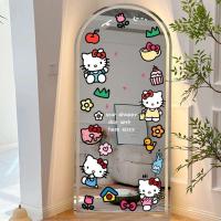 ราคา HelloKitty ตกแต่ง Ins Influencer Hello Kitty Hello Kitty ตกแต่งกระจกกระจกตกแต่งการ์ตูนน่ารักในร่มสติกเกอร์สไตล์ใหม่ (40878530420)
