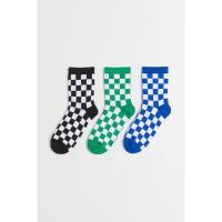 ราคา H&M(เอชแอนด์เอ็ม) ถุงเท้าแพ็ก 3 คู่ เด็กผู้ชาย 1117516_2 (29337127407)