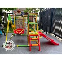 ราคา ปีนป่ายอังปังแมน พร้อมชิงช้า และสไลเดอร์อันปังแมน Anpanman gym อุปกรณ์ครบ มีคีม มีคู่มือ มีกล่อง (14781542768)