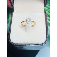 ราคา แหวนทองแท้เพชรแท้อักษรตัวBสั่งได้A-Z (27622557983)