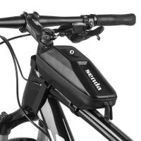 ราคา SENDA Waterproof MTB Mountain Bike Bag Pouch Bicycle EVA Bags Bike Front Beam Pack Tube Pannier (10152293567)
