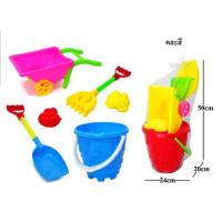 ราคา ชุดเล่นทรายพร้อมอุปกรณ์ตักทราย ตักทราย รถตักทราย ชุดตักทราย 810 (7449103105)