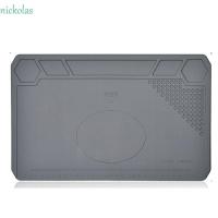 ราคา NICKOLAS เสื่อบัดกรี, แผ่นซ่อมแพลตฟอร์มโต๊ะทนความร้อน, ซิลิโคน ESD ป้องกันไฟฟ้าสถิตย์แผ่นทํางานเครื่องมือซ่อมโทรศัพท์ (54505786851)