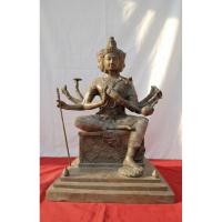 ราคา พระพรหม ท้าวมหาพรหมอุบลบันดาล มหาพิธีเทวาภิเษก ณ สี่แยกราชประสงค์ ปี2554 หน้าตัก9นิ้ว (56003640089)