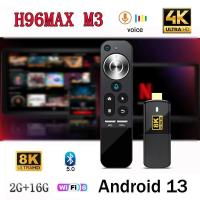 ราคา M3 MAX TV Stick แอนดรอยด์13.0 WiFi6 HD 8K 4K RK3528 Quad Core ARM Cortex-A53 BT 5.0 2GB 16GB Media Player TV Box thkc (27767604397)