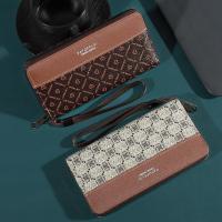 ราคา (B-1207)กระเป๋าสตางค์ใบยาว ใส่โทรศัพท์ได้ หนัง Puอเนกประสงค์จุของได้เยอะ พร้อมช่องใส่บัตร แฟชั่นสําหรับสตรี (25989639887)