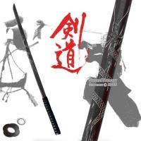ราคา JAPAN ดาบไม้ซามูไร เค็นโด้ ดาบไม้ bokken งานคุณภาพผลิตจากไม้เนื้อแข็ง สีดำ ลายมังกร (290238195)