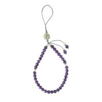 ราคา สายคล้องโทรศัพท์สั้นอเมทิสต์ สร้อยข้อมือ จี้ อุปกรณ์แขวนป้องกันการหล่น (27080982217)