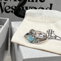 ราคา Vivienne Westwood Water Blue Saturn แหวนลูกปัดนําโชค (27507265781)