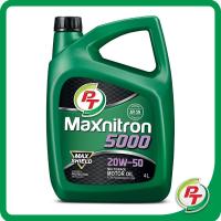 ราคา น้ำมันเครื่องสำหรับรถยนต์นั่งเครื่องยนต์เบนซิน พีที แมกซ์นิตรอน 5000 20W-50 (5346076236)